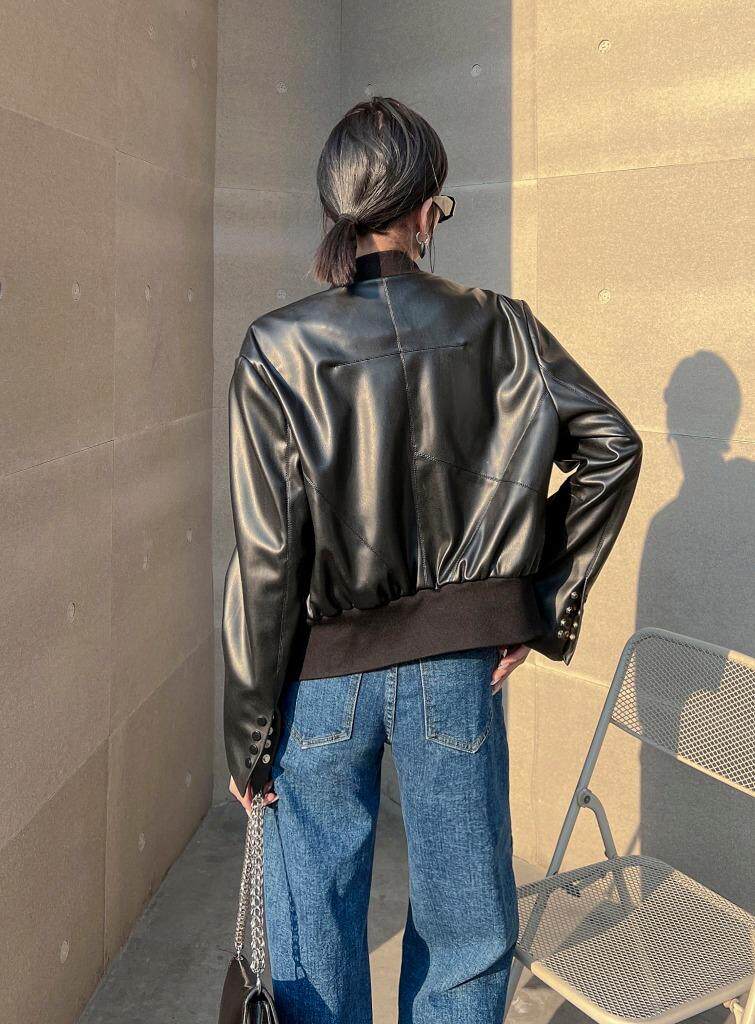 （现货）皮衣，女装皮衣，伊娜蕾尔