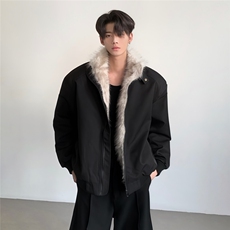 网图2025冬保暖座山雕棱形锁棉夹棉立领夹克棉服A025-HY1781-P88，男装夹克，电商A025