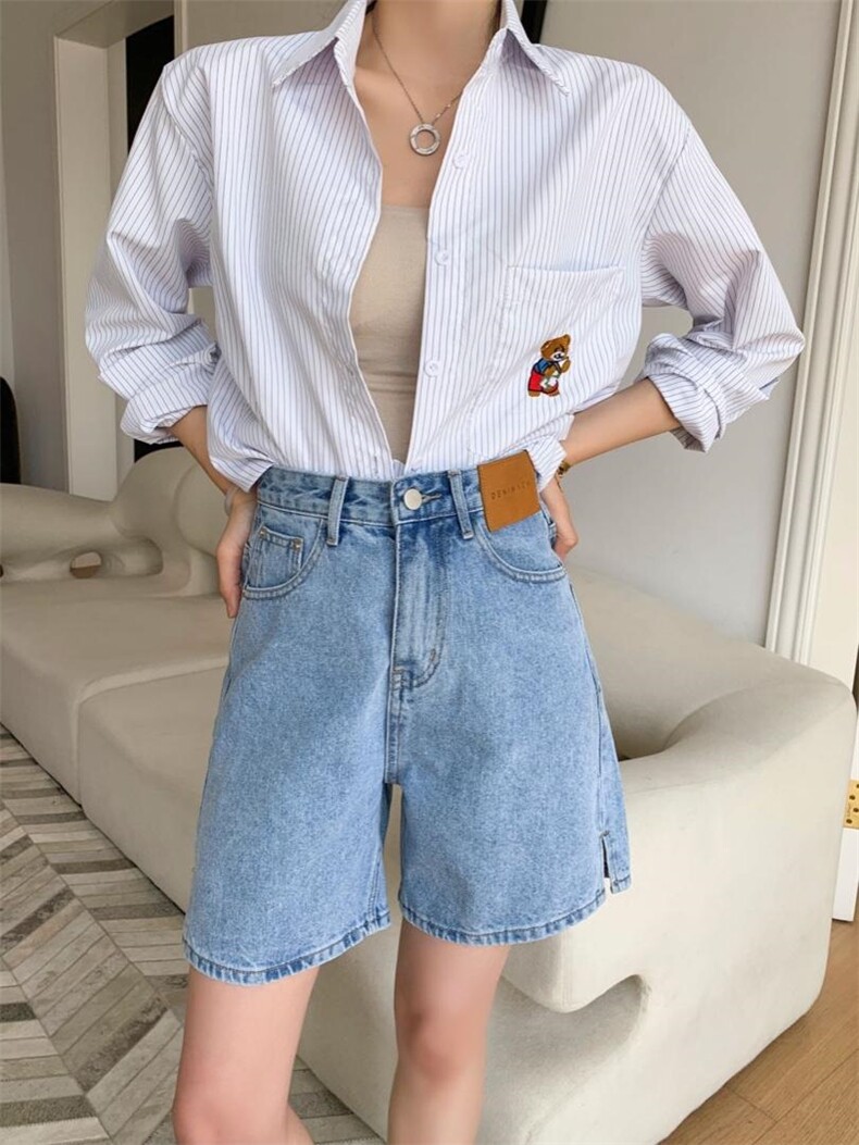 【现货】夏季新款四分裤，其它，LOULOUDOU & KU.U.KU