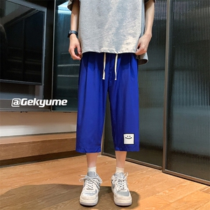 冰丝七分裤男大码速干短裤男五分裤 酒店风风格 QK72316-P25图片