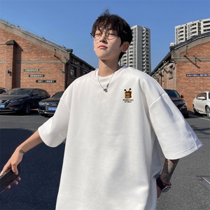 麂皮绒！重磅麂皮绒短袖t恤男JPDX204-特P 19 控38图片