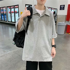 2023新款夏季男士短袖t恤潮流polo衫翻领潮牌百搭上衣T700-P30，男装T恤，星座512-2