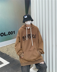 22新款秋复古美式水洗做旧宽松连帽男女中性卫衣301B-JB7886-P68图片