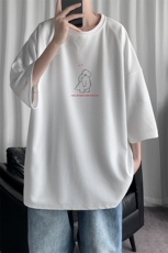Q11140-P30春夏季七分袖t恤男大码五分袖男短袖中袖，男装T恤，电商A040