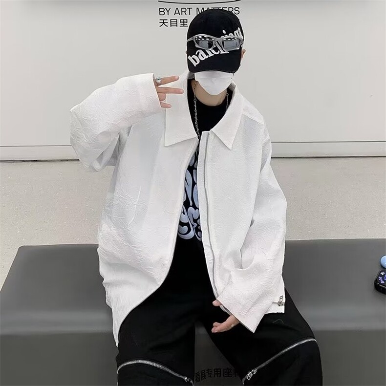秋季青春流行男夹克文艺潮外套FW24P65,男装夹克,星座1116-2
