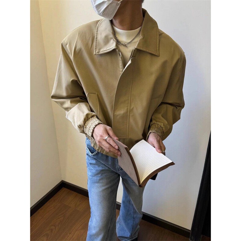 有货美式小众高级感夹克男女春秋复古宽松飞行员外套L33888-p62,男装夹克,星座1008