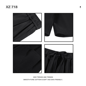 夏季轻薄舒适休闲短裤时尚百搭清凉五分短裤  XD1970特批32图片