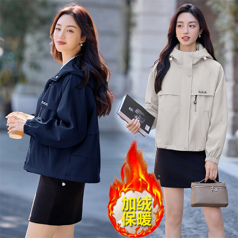 现货秒发2025冬装新款韩版休闲宽松大码保暖派克服棉衣棉服外套,女装派克服,星宇服饰