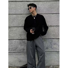 文艺百搭慵懒潮流原宿简约时尚长袖T日系新款ins流行ME07，男装T恤，星座1116A（原606A-3）