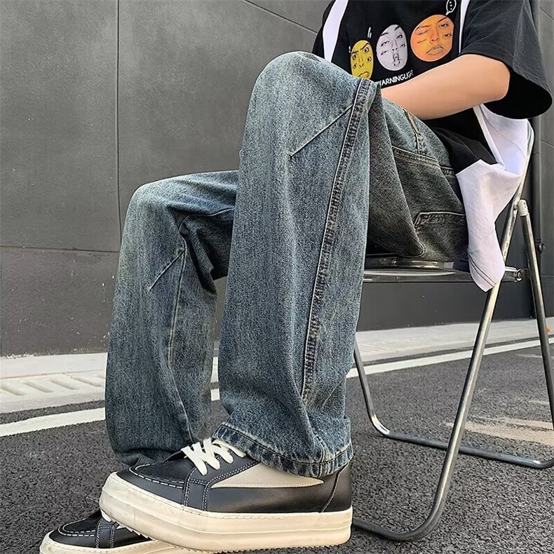 2024美式牛仔裤男款春季长裤潮F5103P45,男装牛仔裤,星座1116-2