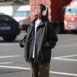 夹克男立领纯色上衣外套DSA157B-JK7822-P50图片