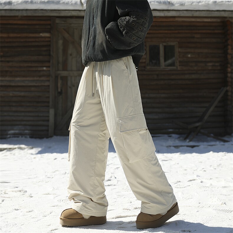 冬季防水防风工装棉裤XZ604-K146JR-P65控98，男装棉裤，星座604