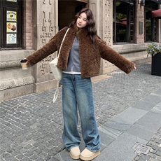 新品2025冬装云朵绒皮毛一体外套2C116-2557-P225-K299，女装皮草，2C116