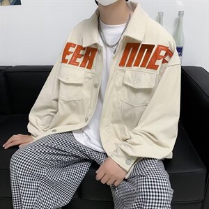 男秋季外套潮牌街头灯芯绒外套RW27P55图片