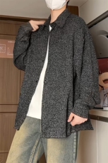 厚款小香风外套男生衬衫KD624-P30，男装衬衫，电商D312-1