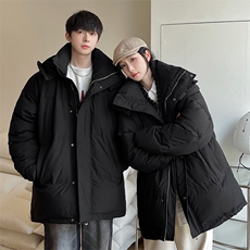 羽绒服男冬季新款港风宽松连帽加厚外套上衣YR922-P155，男装羽绒服，星座214-3