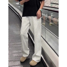 大码胖mm运动裤女2025春季新款小个子阔腿裤窄版直筒香蕉休闲卫裤，男装休闲裤，星座506A