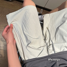 XZ616夏季新款伞兵裤褶皱设计感冰丝速干短裤TY2496特P23控48，男装休闲裤，星座512A（原616）