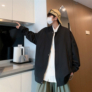 新款飞行夹克男美式复古棒球服外套高街潮牌CYJK9269 P-75控价109图片