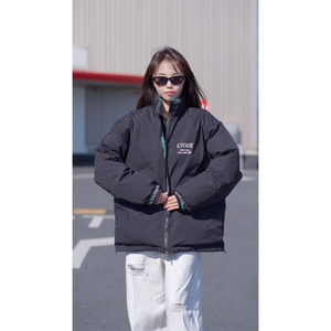 b228-M5059-P100  双面穿加厚极光变色棉服图片