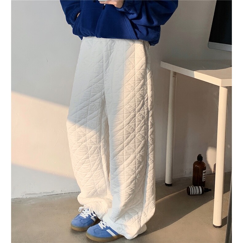 防寒保暖棉裤男女2025冬季潮牌宽松直筒baggy夹棉裤子D385P58，男装棉裤，电商A335-1（原A458）