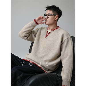 【有货】DMY09-特批58自制原版高品质冬季宽松假两件针织衫