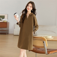 2025年秋季卫衣裙，女装连衣裙，希欧阁