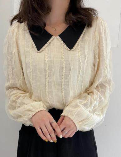 花边领上衣，其它，唯品