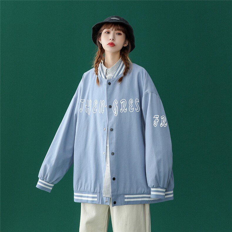 ！秋季潮流宽松休闲百搭夹克情侣棒球服外套G212P65控88---,男装夹克,A247A