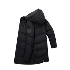 高品质冬季新款中长款休闲棉衣潮流时尚棉服男DS-B293-A521，男装棉衣，电商A306