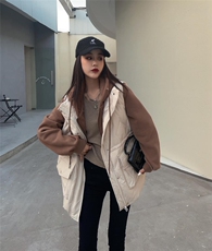 2022冬装新款假两件套羽绒服新标80绒超爆，女装羽绒服，蜜思优沫