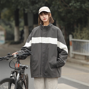 新款现货户外双面穿立领夹克男 冲锋衣外套JK901 -P75图片