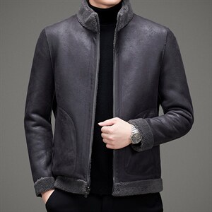 BAMJ-19041钱塘2020-2中年男士冬季厚款时尚休闲夹克外套P225图片