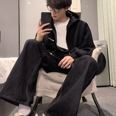 J609-P49男士卫衣春秋款韩版修身上衣服青少年帅气学生，男装卫衣，电商B323A