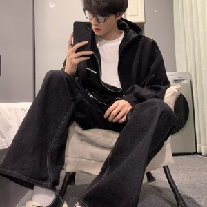 J609-P49 男士卫衣春秋款韩版修身上衣服青少年帅气学生图片