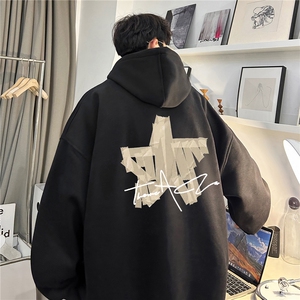 ！重磅大码M-4XL得物品质加厚连帽卫衣 RH6238-特P35加绒42图片