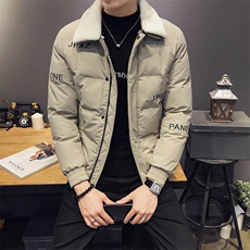 A313-M812冬季棉服男加厚棉袄店主风短款棉服男，男装棉衣，电商A313