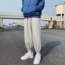 加绒2023秋冬卫裤高弹健康布聚酯纤维WK602-1-p22加绒特批30，男装休闲裤，星座718-1