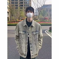 春秋痞帅外套男ins潮牌港风日系原宿风韩版潮流宽松夹克J8923，男装夹克，星座1116A（原606A-3）