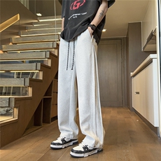 秋季休闲裤男宽松设计款卫裤D329-QM689-特P50-控88，男装休闲裤，电商D329