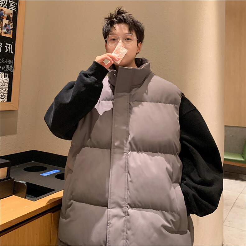 冬季叠穿无袖棉马甲保暖男士加厚棉服坎肩外套潮MJ618-特P38现货，男装背心/马甲，星座610B-1