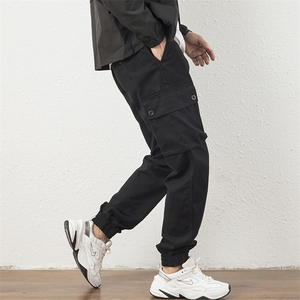 BGW2810男士2023年春季新款长裤纯色休闲工装裤潮流休闲裤P72图片