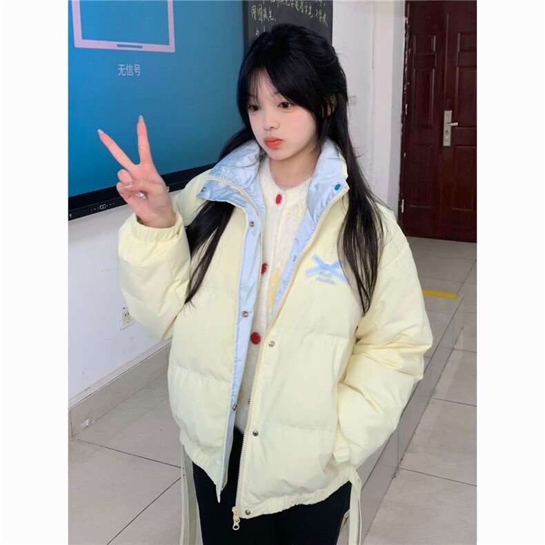 1506A/G78020/P79冬季新款立领保暖设计感面包服图片