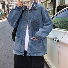 男秋季外套潮牌街头牛仔夹克JK530P45，男装夹克，星座1116-2