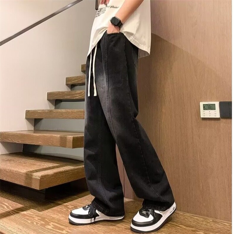 复古水洗牛仔裤男款2025夏季新款S003/P50,男装牛仔裤,星座506