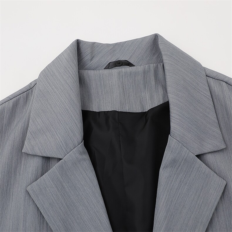 韩版A字廓形西装休闲外套男翻领西服JK2235-P75,男装西服套装,星座210-1