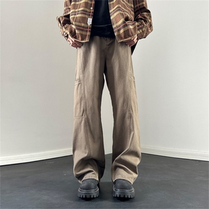 903-AK06- 特P55 【79】美拉德 工装牛仔休闲裤 现货！1图片