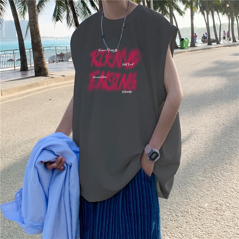 量大图低自动【有货】纯棉背心HD019-1-BX2531-P20，男装背心/马甲，电商019-1