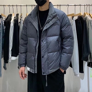 网络图现货 美式潮牌男士短款冬季加厚90鸭绒棉服J9718-P95图片