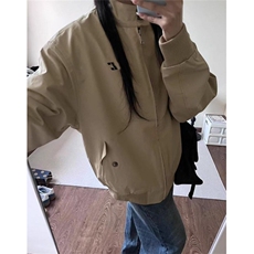 夹克外套女春秋加棉夹棉三防棉服宽松男女工装棒球服上衣J717，男装夹克，星座1116A（原606A-3）